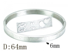 HY Stainless Steel 316L Bangle-HYC02B0609HQQ