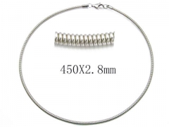 HY Stainless Steel 316L Necklaces-HYC18N0059H00