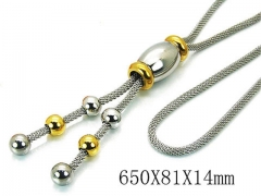 HY Stainless Steel 316L Necklaces-HYC02N0060HMX