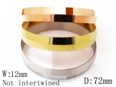 HY Stainless Steel 316L Bangle-HYC58B0003H35