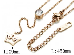HY Stainless Steel 316L Necklaces-HYC14N0370NL