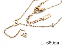 HY Stainless Steel 316L Necklaces-HYC14N0401OT