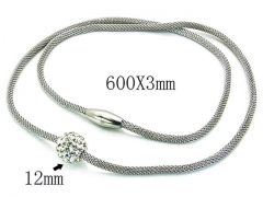 HY Stainless Steel 316L Necklaces-HYC02N0063HFF