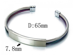 HY Stainless Steel 316L Bangle-HYC38B0448HKD