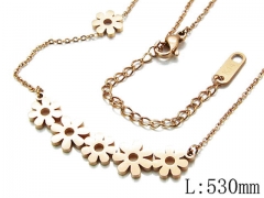 HY Stainless Steel 316L Necklaces-HYC14N0317OF