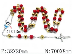 HY Stainless Steel 316L Necklaces-HYC76N0207HIX