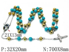 HY Stainless Steel 316L Necklaces-HYC76N0195HIZ