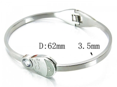HY Stainless Steel 316L Bangle-HYC14B0502HML