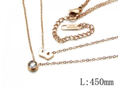 HY Stainless Steel 316L Necklaces-HYC14N0363PA
