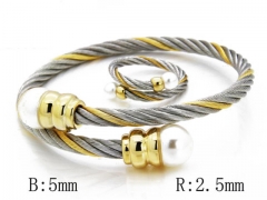 HY Stainless Steel 316L Bangle-HYC38S0091I40
