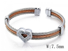HY Stainless Steel 316L Bangle-HYC38B0300H80