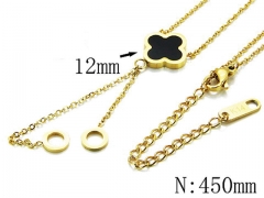HY Stainless Steel 316L Necklaces-HYC14N0324OA