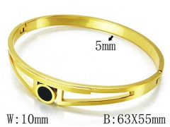 HY Stainless Steel 316L Bangle-HYC14B0562HNE