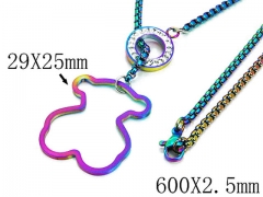 HY Stainless Steel 316L Necklaces-HYC02N0119HJQ