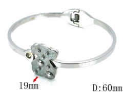 HY Stainless Steel 316L Bangle-HYC64B0326IHZ