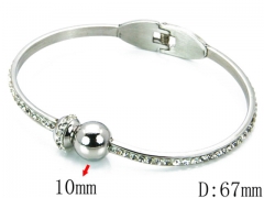 HY Stainless Steel 316L Bangle-HYC64B0364IZZ
