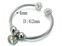 HY Stainless Steel 316L Bangle-HYC38B0485HMV