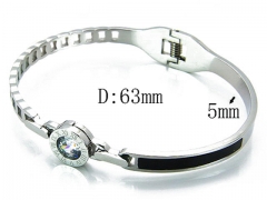 HY Stainless Steel 316L Bangle-HYC14B0532HNS