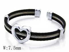 HY Stainless Steel 316L Bangle-HYC38B0288H80