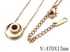 HY Stainless Steel 316L Necklaces-HYC14N0367PG