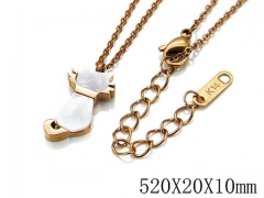 HY Stainless Steel 316L Necklaces-HYC64N0049HNW
