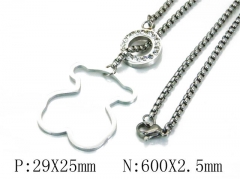 HY Stainless Steel 316L Necklaces-HYC02N0088HHD