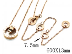 HY Stainless Steel 316L Necklaces-HYC64N0042HPC