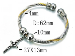 HY Stainless Steel 316L Bangle-HYC38B0489HMX