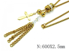 HY Stainless Steel 316L Necklaces-HYC02N0010HJU