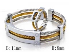 HY Stainless Steel 316L Bangle-HYC38S0081J20