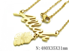 HY Stainless Steel 316L Necklaces-HYC09N0205LLD