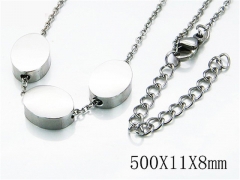 HY Stainless Steel 316L Necklaces-HYC59N0004MC
