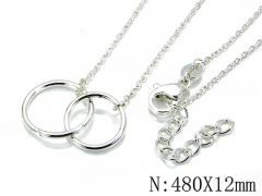 HY Stainless Steel 316L Necklaces-HYC64N0059HIX