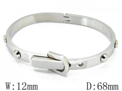 HY Stainless Steel 316L Bangle-HYC68B0026I30