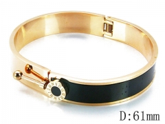 HY Stainless Steel 316L Bangle-HYC14B0001ISS