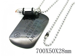 HY Stainless Steel 316L Necklaces-HYC09N0241PA