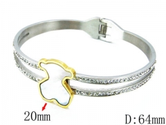 HY Stainless Steel 316L Bangle-HYC64B0323IKZ