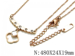HY Stainless Steel 316L Necklaces-HYC14N0300HDS