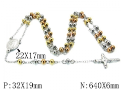 HY Stainless Steel 316L Necklaces-HYC76N0312HHS