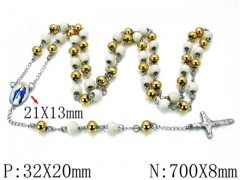 HY Stainless Steel 316L Necklaces-HYC76N0198HIV
