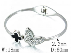 HY Stainless Steel 316L Bangle-HYC14B0564HMZ
