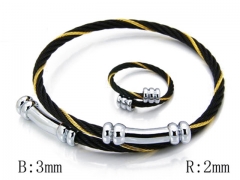 HY Stainless Steel 316L Bangle-HYC38S0082I00
