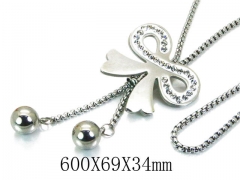 HY Stainless Steel 316L Necklaces-HYC02N0100HHF