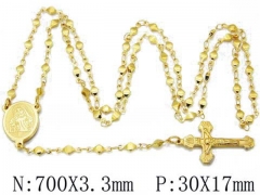 HY Stainless Steel 316L Necklaces-HYC55N0102H00