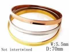 HY Stainless Steel 316L Bangle-HYC58B0001P0