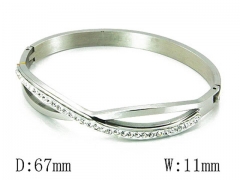 HY Stainless Steel 316L Bangle-HYC59S0598HIC