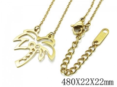 HY Stainless Steel 316L Necklaces-HYC64N0055HIX