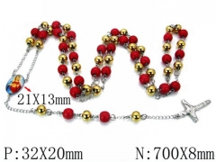 HY Stainless Steel 316L Necklaces-HYC76N0205HIE