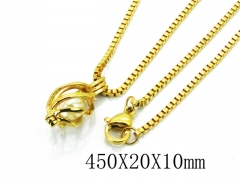 HY Wholesale Stainless Steel 316L Necklaces-HY00N0050