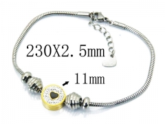 HY Wholesale Stainless Steel 316L Bracelets-HY24B0039HKL
